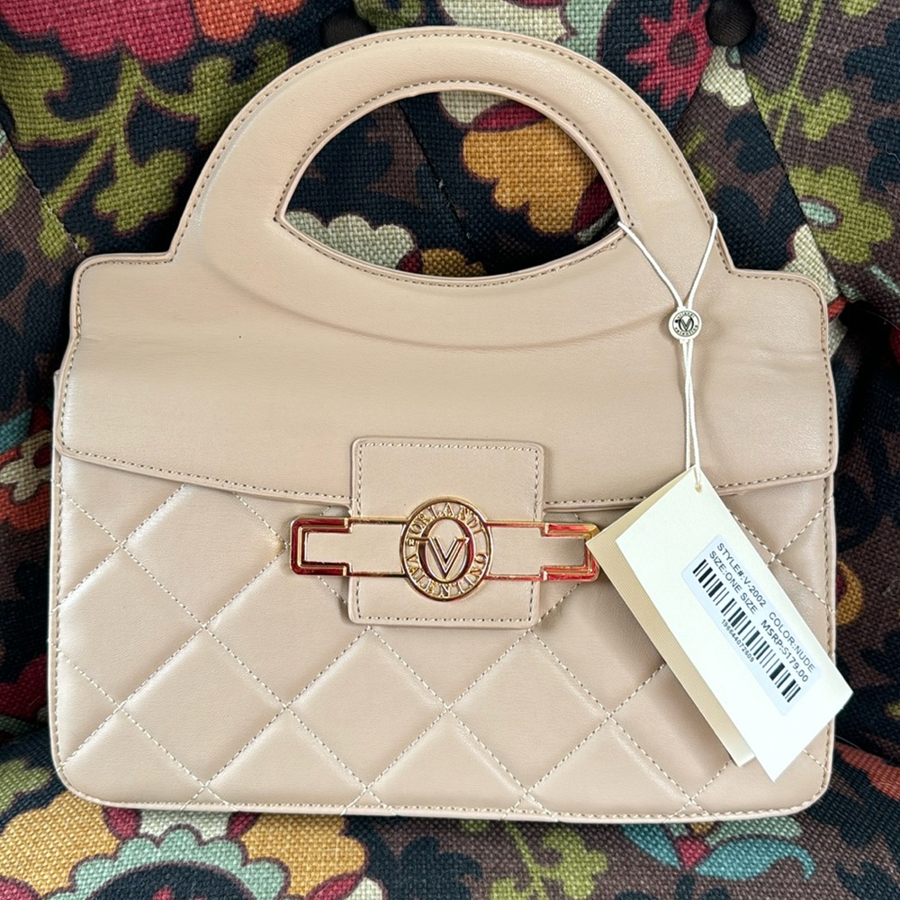 New Valentino Orlandi Tote Bag (NUDE)